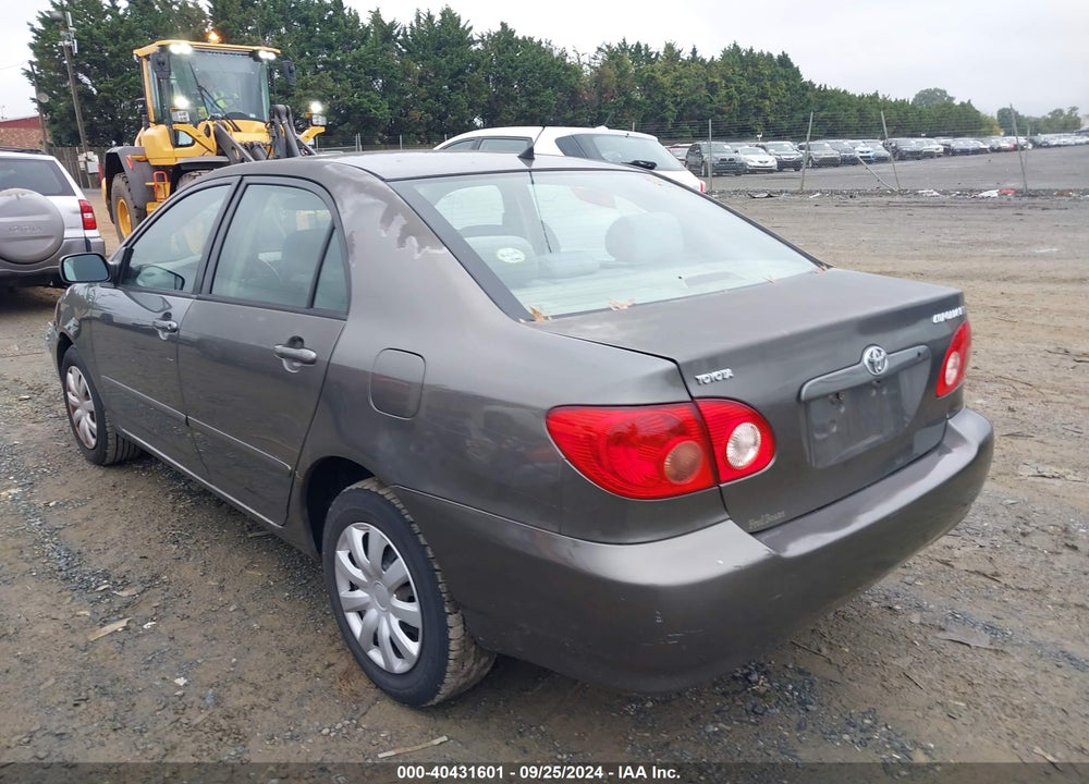 2006 TOYOTA COROLLA LE VIN: 2T1BR32E26C651850