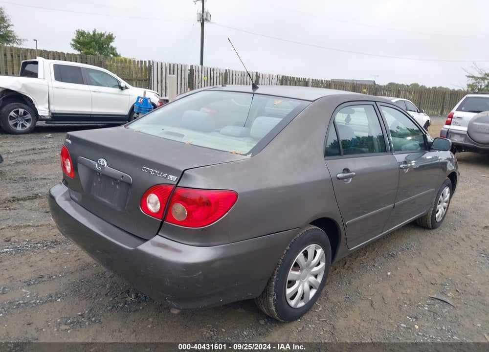 2006 TOYOTA COROLLA LE VIN: 2T1BR32E26C651850