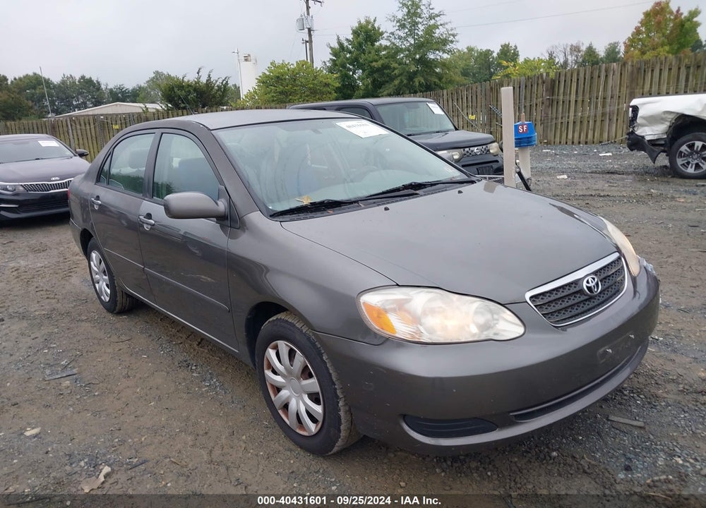 2006 TOYOTA COROLLA LE VIN: 2T1BR32E26C651850
