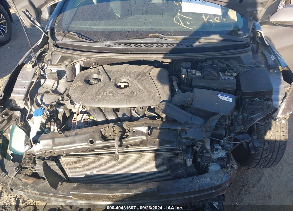2011 HYUNDAI ELANTRA LIMITED (ULSAN PLANT) VIN: KMHDH4AE6BU107511