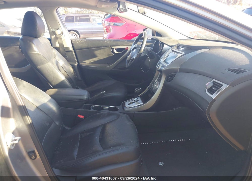 2011 HYUNDAI ELANTRA LIMITED (ULSAN PLANT) VIN: KMHDH4AE6BU107511