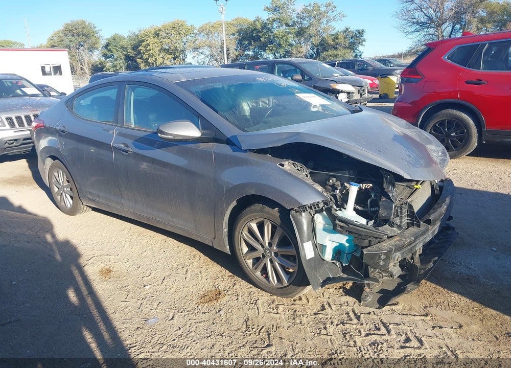 2011 HYUNDAI ELANTRA LIMITED (ULSAN PLANT) VIN: KMHDH4AE6BU107511