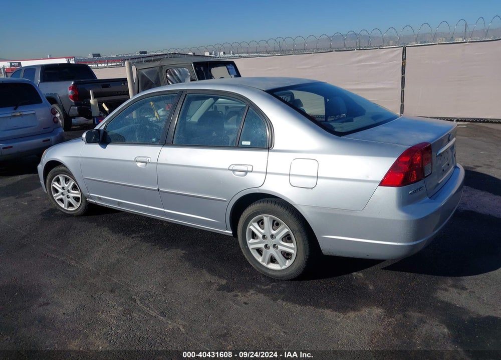 2003 HONDA CIVIC EX VIN: 2HGES25743H586432