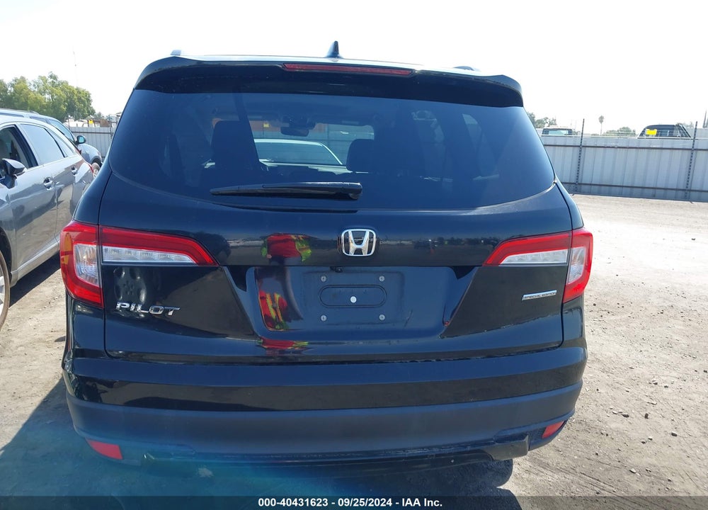 2021 HONDA PILOT 2WD SPECIAL EDITION VIN: 5FNYF5H25MB015122
