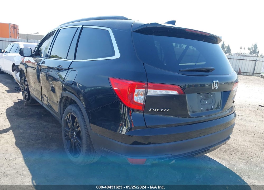2021 HONDA PILOT 2WD SPECIAL EDITION VIN: 5FNYF5H25MB015122