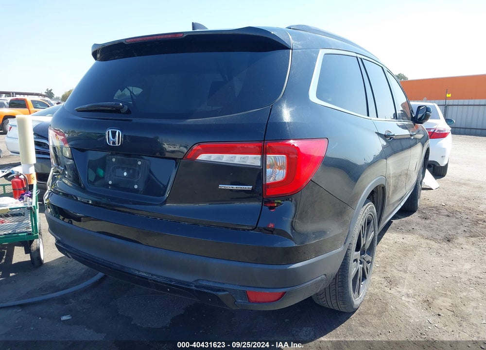 2021 HONDA PILOT 2WD SPECIAL EDITION VIN: 5FNYF5H25MB015122