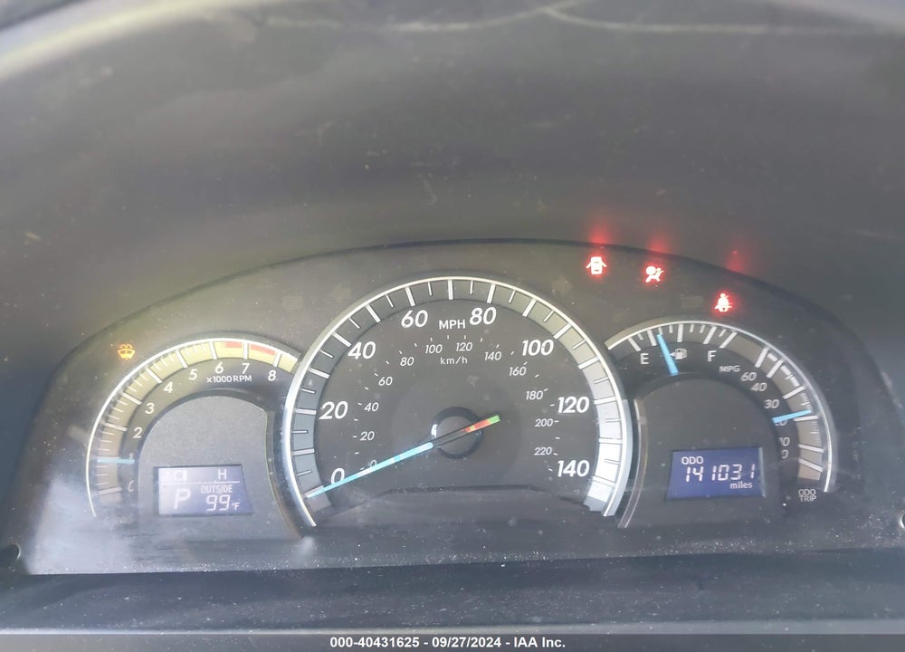 2013 TOYOTA CAMRY SE VIN: 4T1BF1FK9DU677886