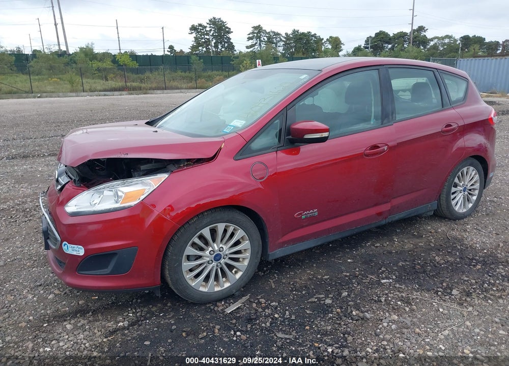 2017 FORD C-MAX ENERGI SE VIN: 1FADP5EU9HL110552