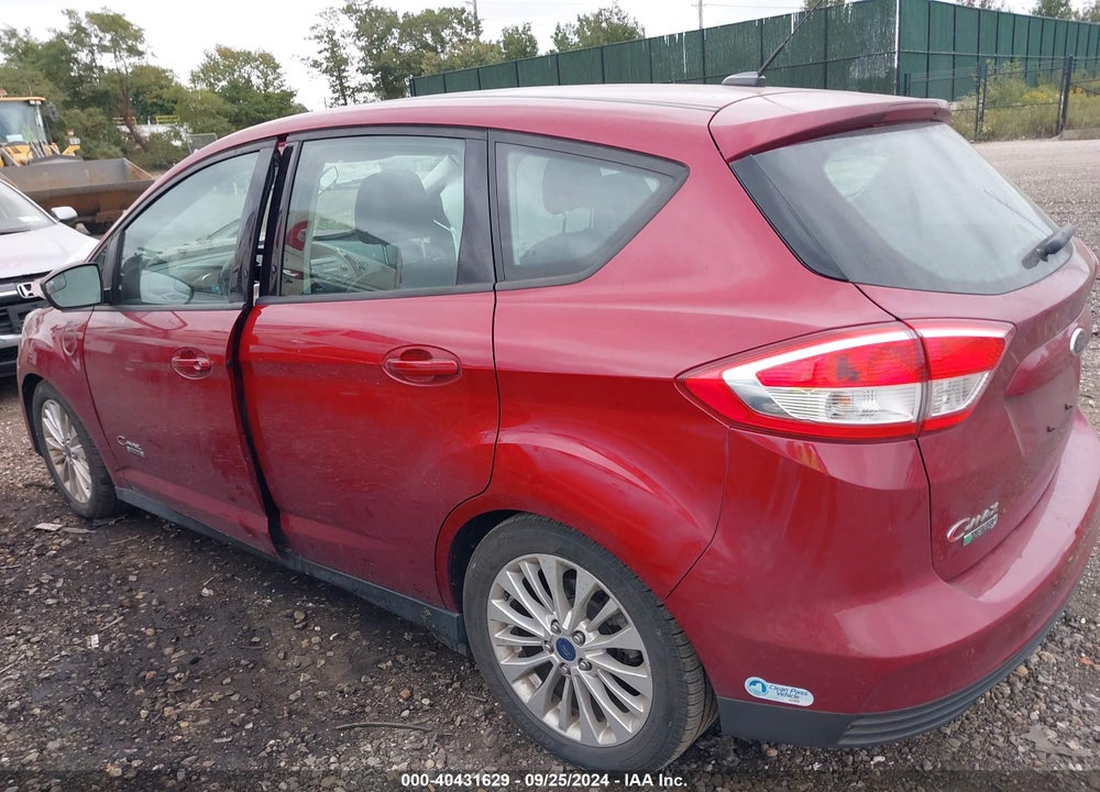 2017 FORD C-MAX ENERGI SE VIN: 1FADP5EU9HL110552