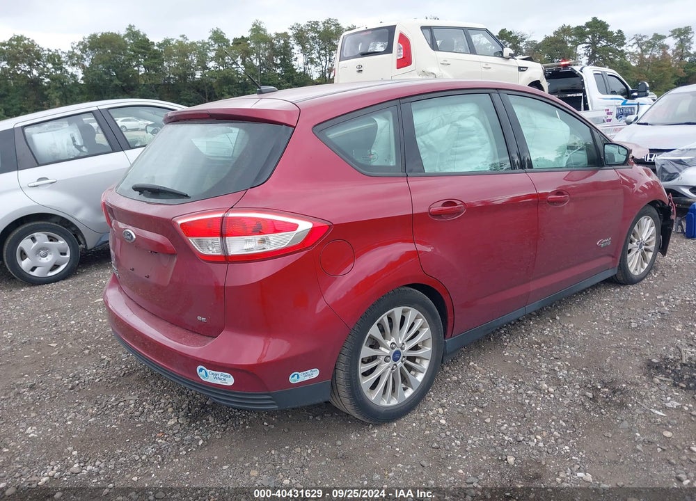 2017 FORD C-MAX ENERGI SE VIN: 1FADP5EU9HL110552