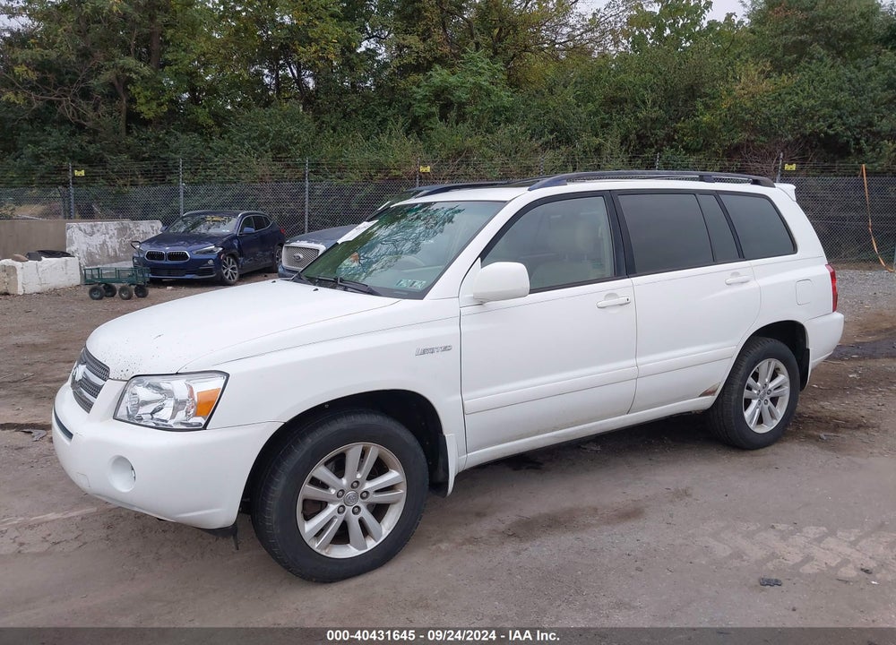 2006 TOYOTA HIGHLANDER HYBRID LIMITED V6 VIN: JTEEW21A660015775