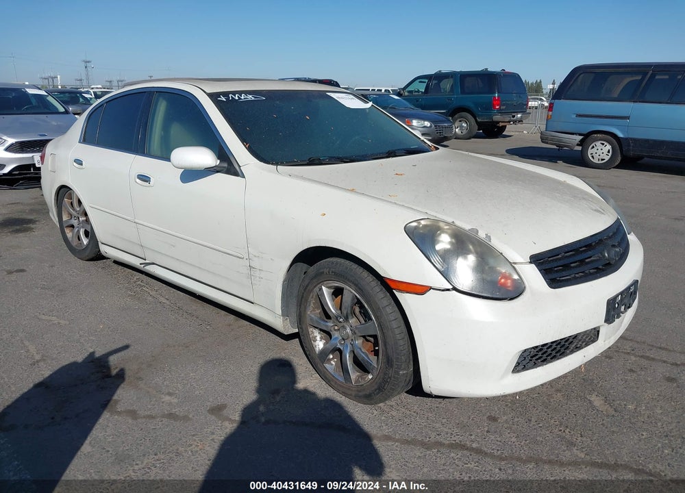 2005 INFINITI G35 VIN: JNKCV51E35M218132
