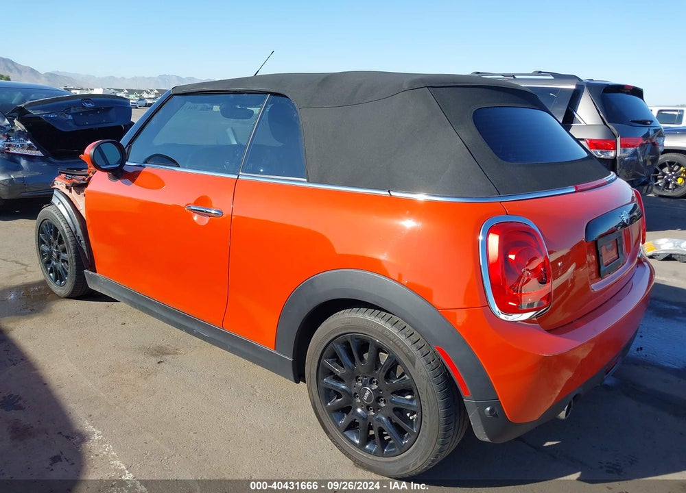 2019 MINI CONVERTIBLE COOPER VIN: WMWWG5C57K3H07950
