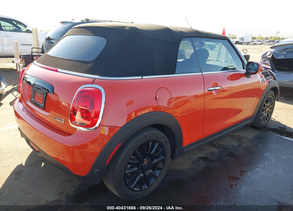 2019 MINI CONVERTIBLE COOPER VIN: WMWWG5C57K3H07950