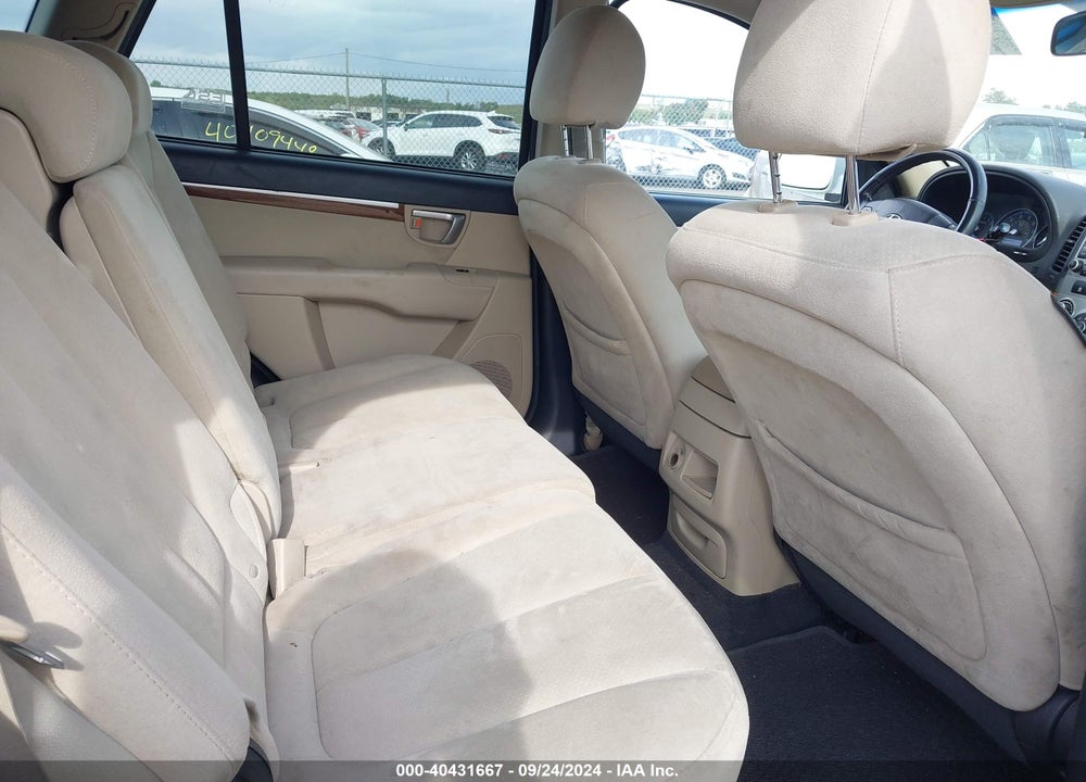 2008 HYUNDAI SANTA FE GLS VIN: 5NMSG73D68H196310