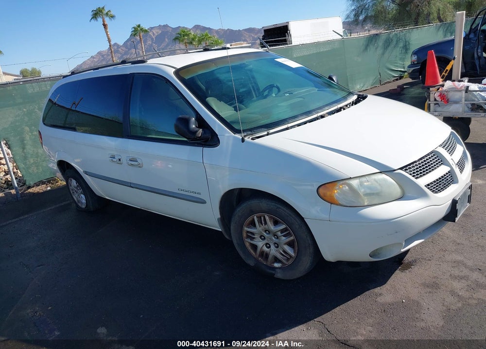 2001 DODGE GRAND CARAVAN SPORT VIN: 2B8GP44G31R116496