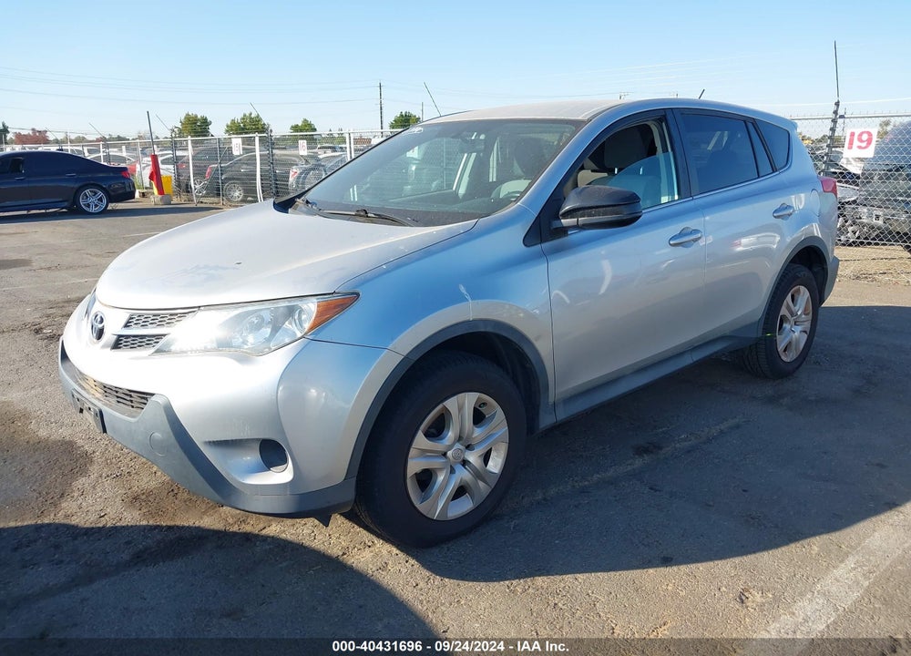 2013 TOYOTA RAV4 LE VIN: 2T3BFREV4DW023654