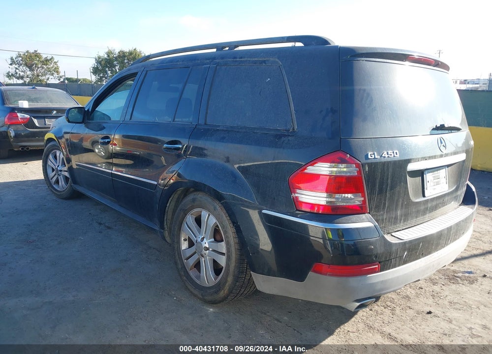 2009 MERCEDES-BENZ GL 450 4MATIC VIN: 4JGBF71E29A468115
