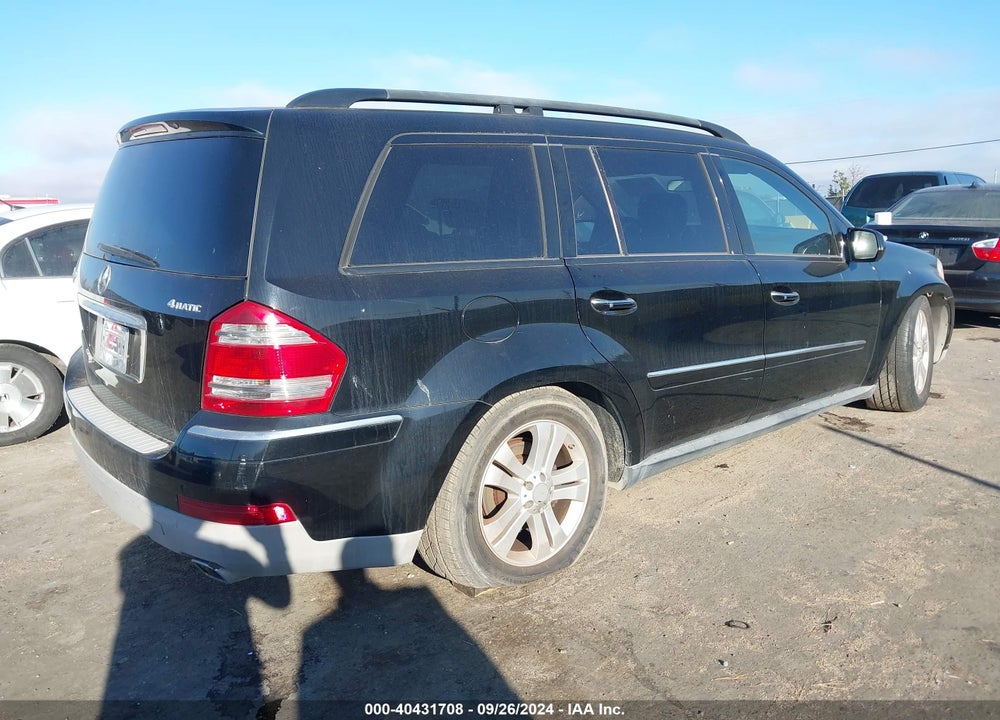 2009 MERCEDES-BENZ GL 450 4MATIC VIN: 4JGBF71E29A468115