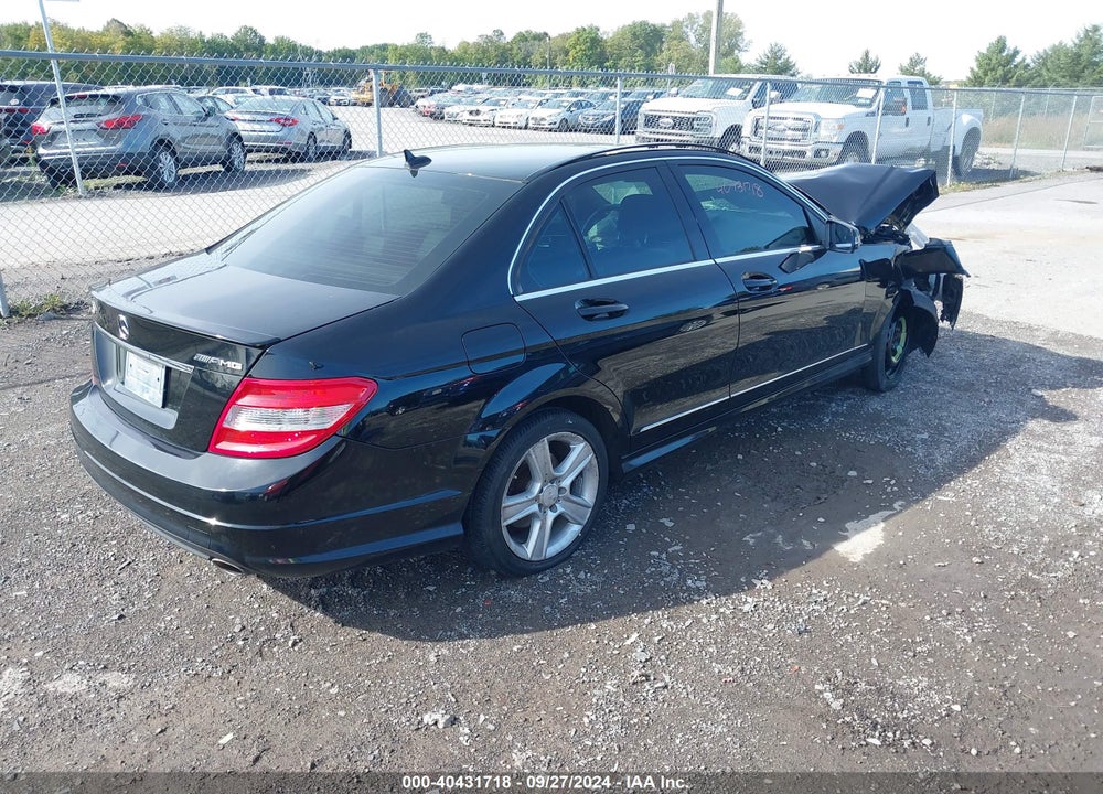 2011 MERCEDES-BENZ C 300 LUXURY 4MATIC/SPORT 4MATIC VIN: WDDGF8BBXBF653063