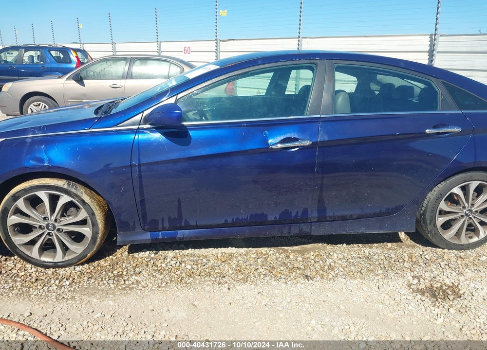 2014 HYUNDAI SONATA SE VIN: 5NPEC4AC4EH870342