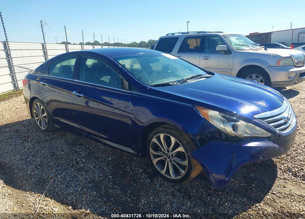 2014 HYUNDAI SONATA SE VIN: 5NPEC4AC4EH870342