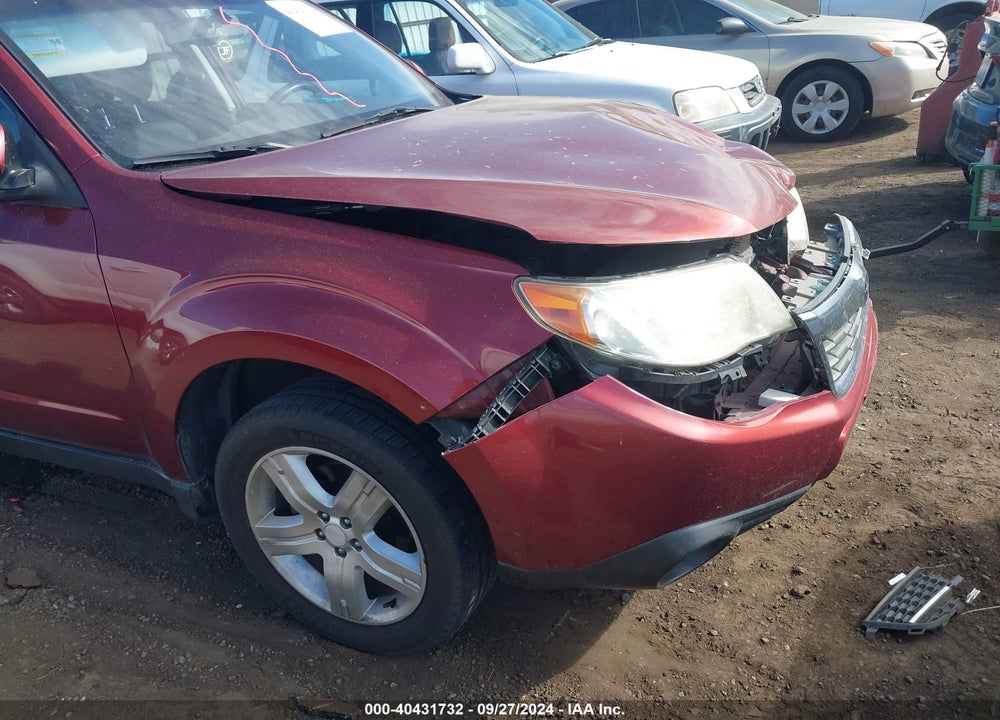 2009 SUBARU FORESTER 2.5X VIN: JF2SH63699H764224
