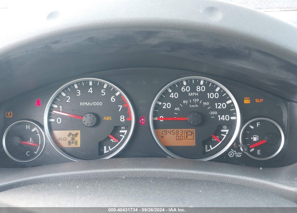 2006 NISSAN XTERRA SE VIN: 5N1AN08W46C503113