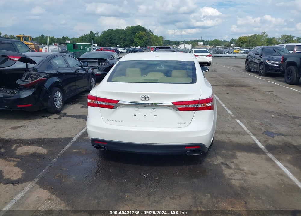 2014 TOYOTA AVALON XLE TOURING VIN: 4T1BK1EBXEU103800