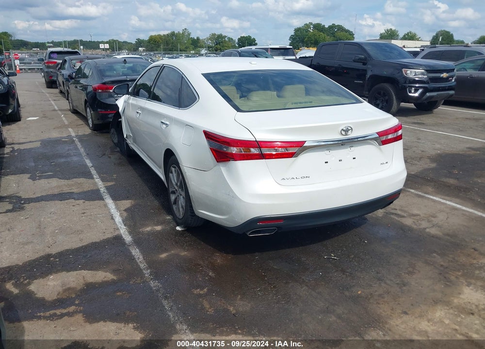 2014 TOYOTA AVALON XLE TOURING VIN: 4T1BK1EBXEU103800