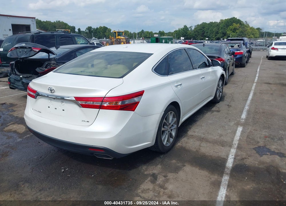 2014 TOYOTA AVALON XLE TOURING VIN: 4T1BK1EBXEU103800