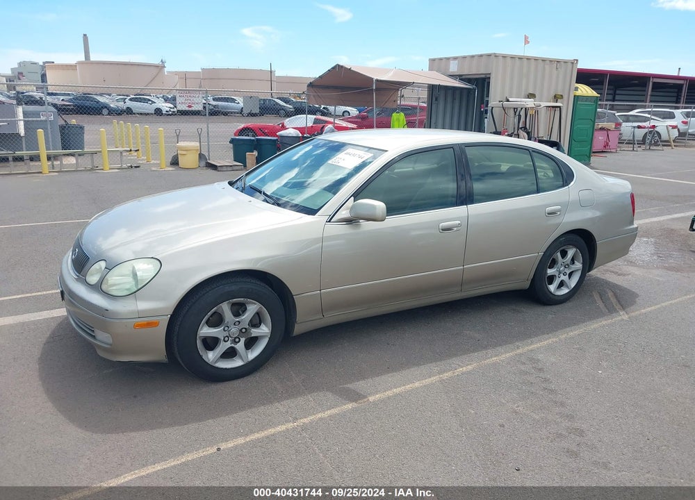 2002 LEXUS GS 300 VIN: JT8BD69S520153642