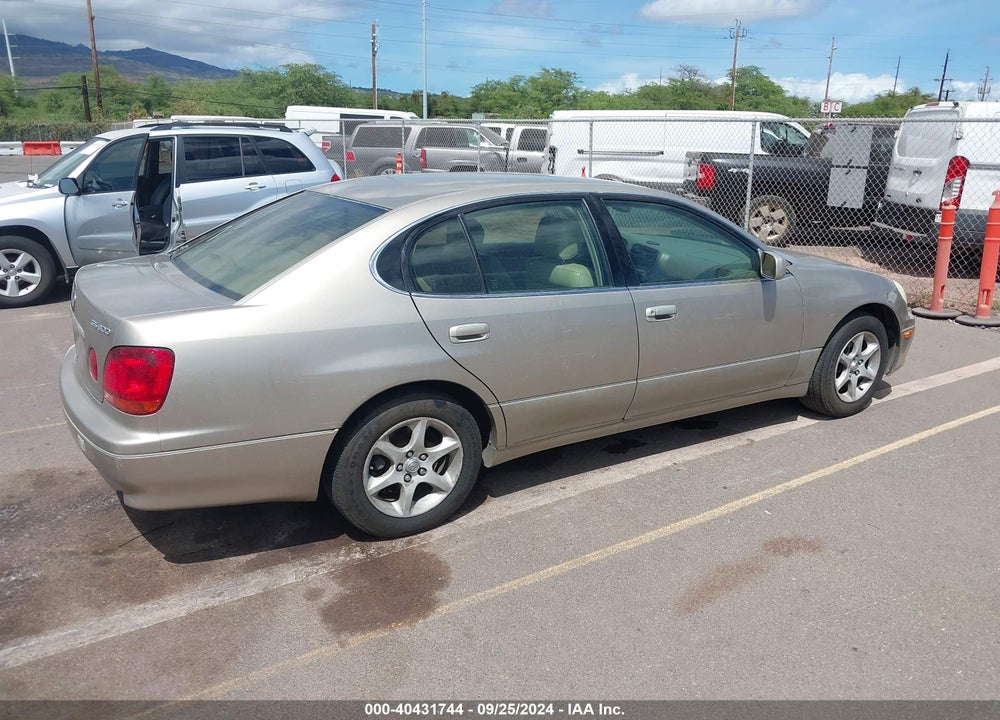 2002 LEXUS GS 300 VIN: JT8BD69S520153642