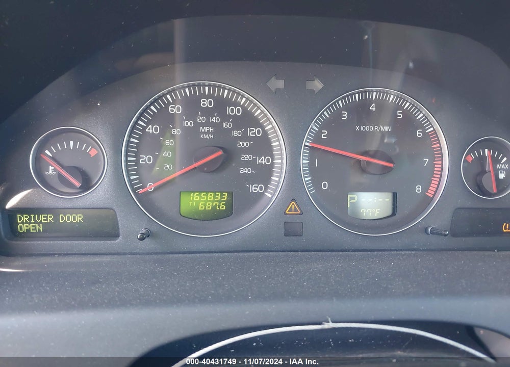 2007 VOLVO S60 2.5T VIN: YV1RH592772630754