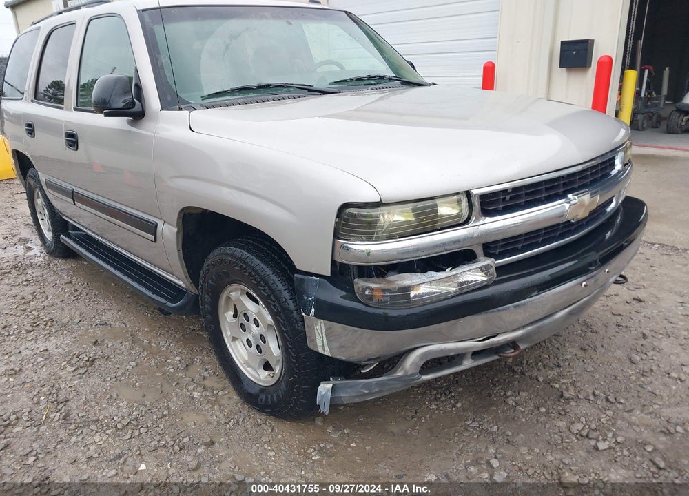 2005 CHEVROLET TAHOE LS VIN: 1GNEK13T05R108821