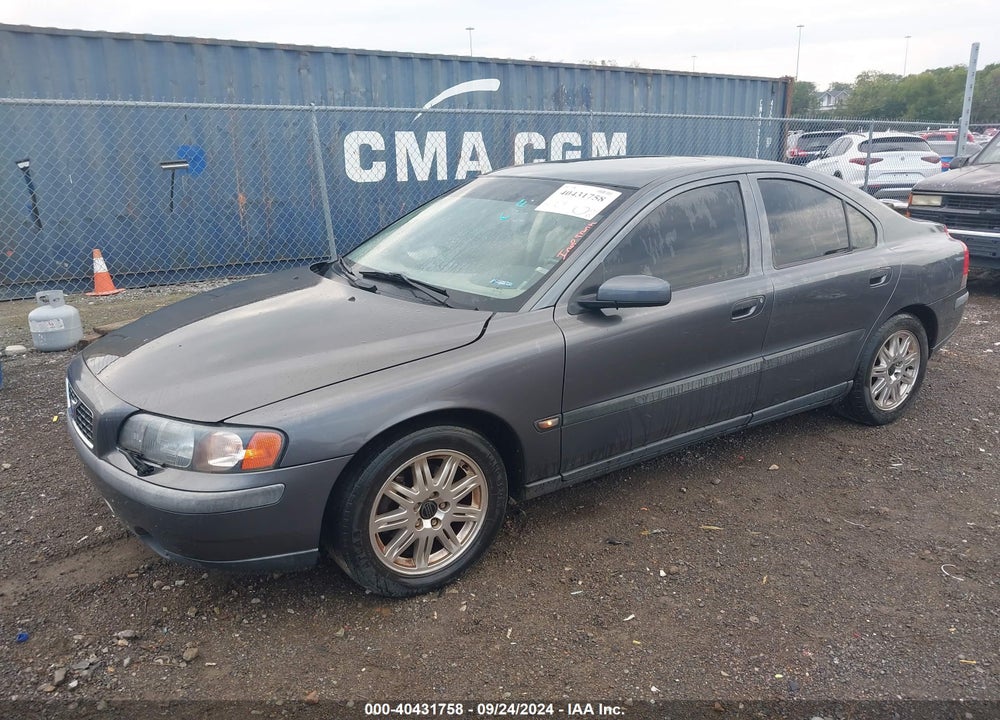 2004 VOLVO S60 2.4 VIN: YV1RS61T642337659