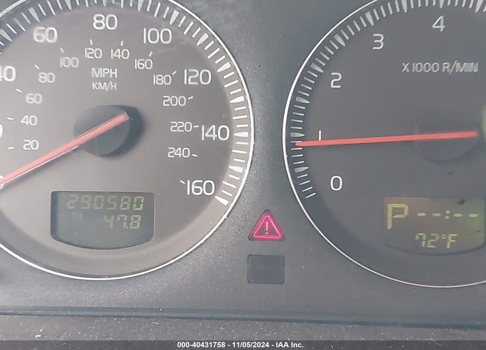 2004 VOLVO S60 2.4 VIN: YV1RS61T642337659