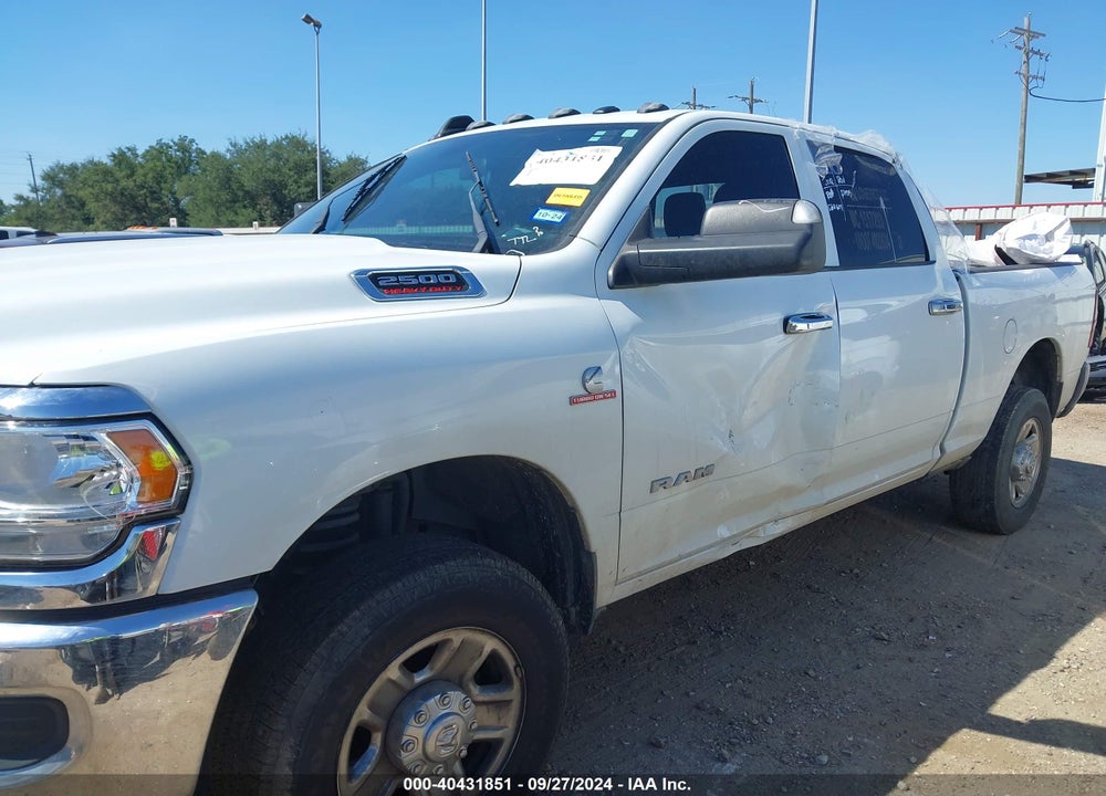 2022 RAM 2500 TRADESMAN 4X4 6'4 BOX VIN: 3C6UR5CL1NG366599