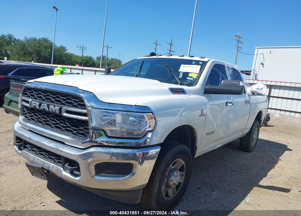 2022 RAM 2500 TRADESMAN 4X4 6'4 BOX VIN: 3C6UR5CL1NG366599