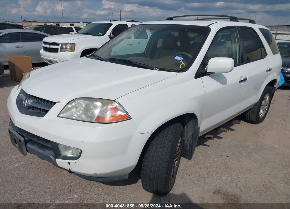 2003 ACURA MDX VIN: 2HNYD18683H536338
