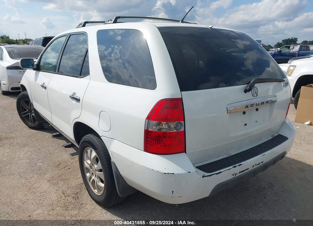 2003 ACURA MDX VIN: 2HNYD18683H536338