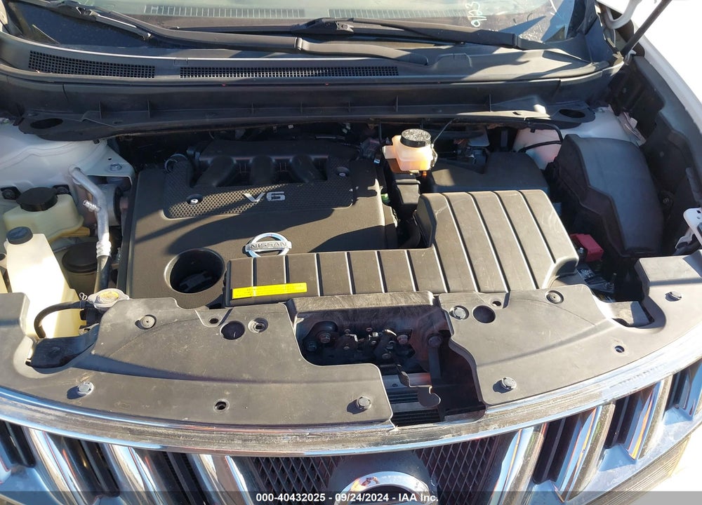 2009 NISSAN MURANO S VIN: JN8AZ18UX9W106672
