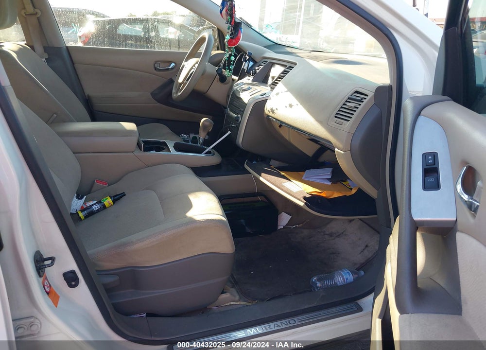 2009 NISSAN MURANO S VIN: JN8AZ18UX9W106672