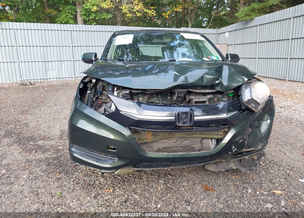 2016 HONDA HR-V LX VIN: 3CZRU6H31GM752269