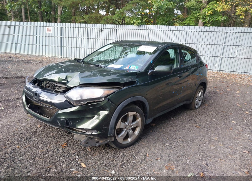 2016 HONDA HR-V LX VIN: 3CZRU6H31GM752269