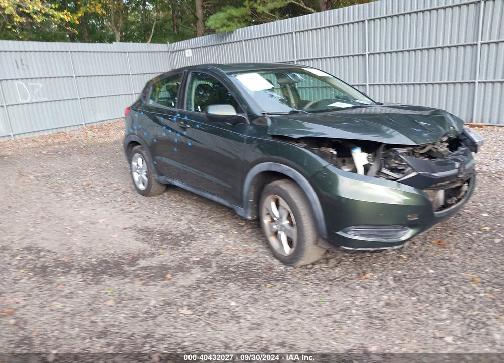 2016 HONDA HR-V LX VIN: 3CZRU6H31GM752269