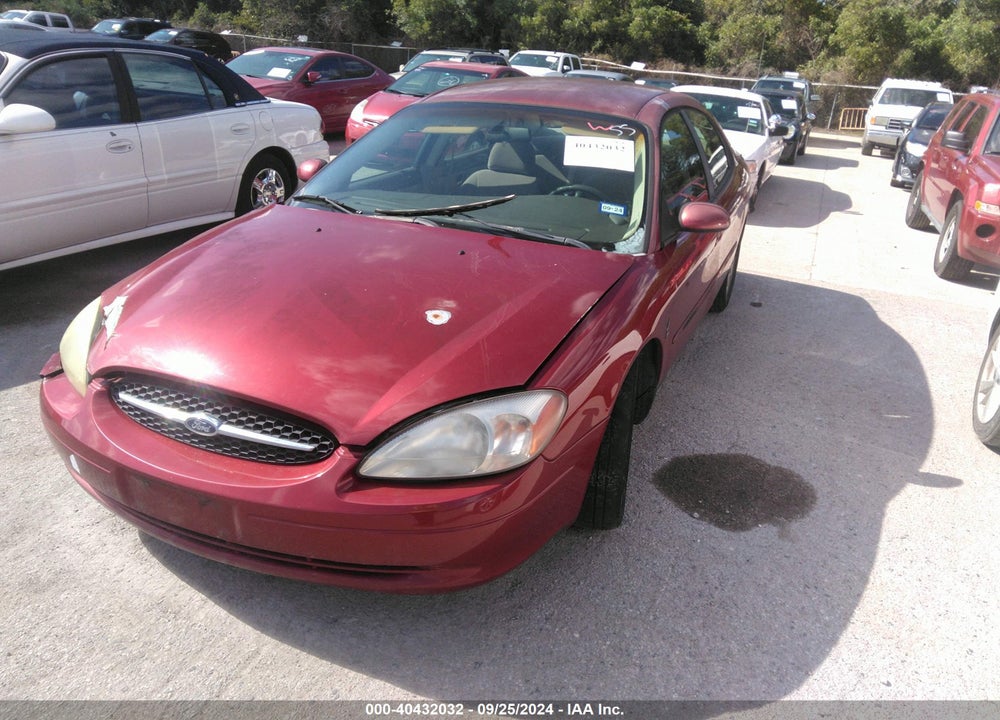 2000 FORD TAURUS SES VIN: 1FAFP5521YA231806