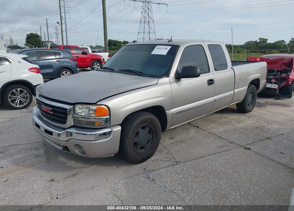 2004 GMC SIERRA 1500 SLE VIN: 2GTEC19T141268016