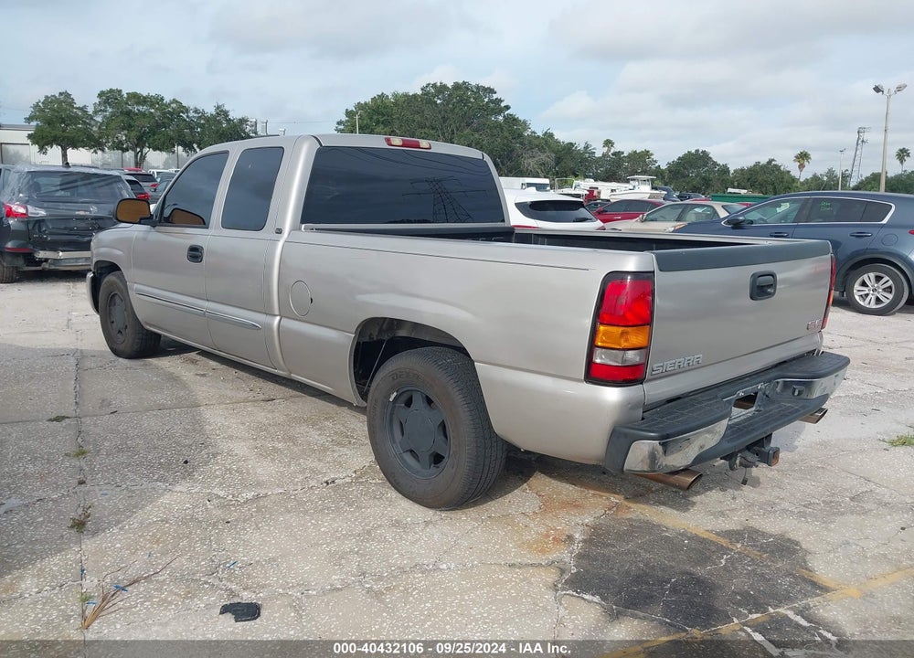 2004 GMC SIERRA 1500 SLE VIN: 2GTEC19T141268016