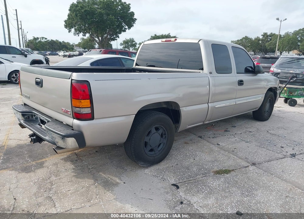 2004 GMC SIERRA 1500 SLE VIN: 2GTEC19T141268016